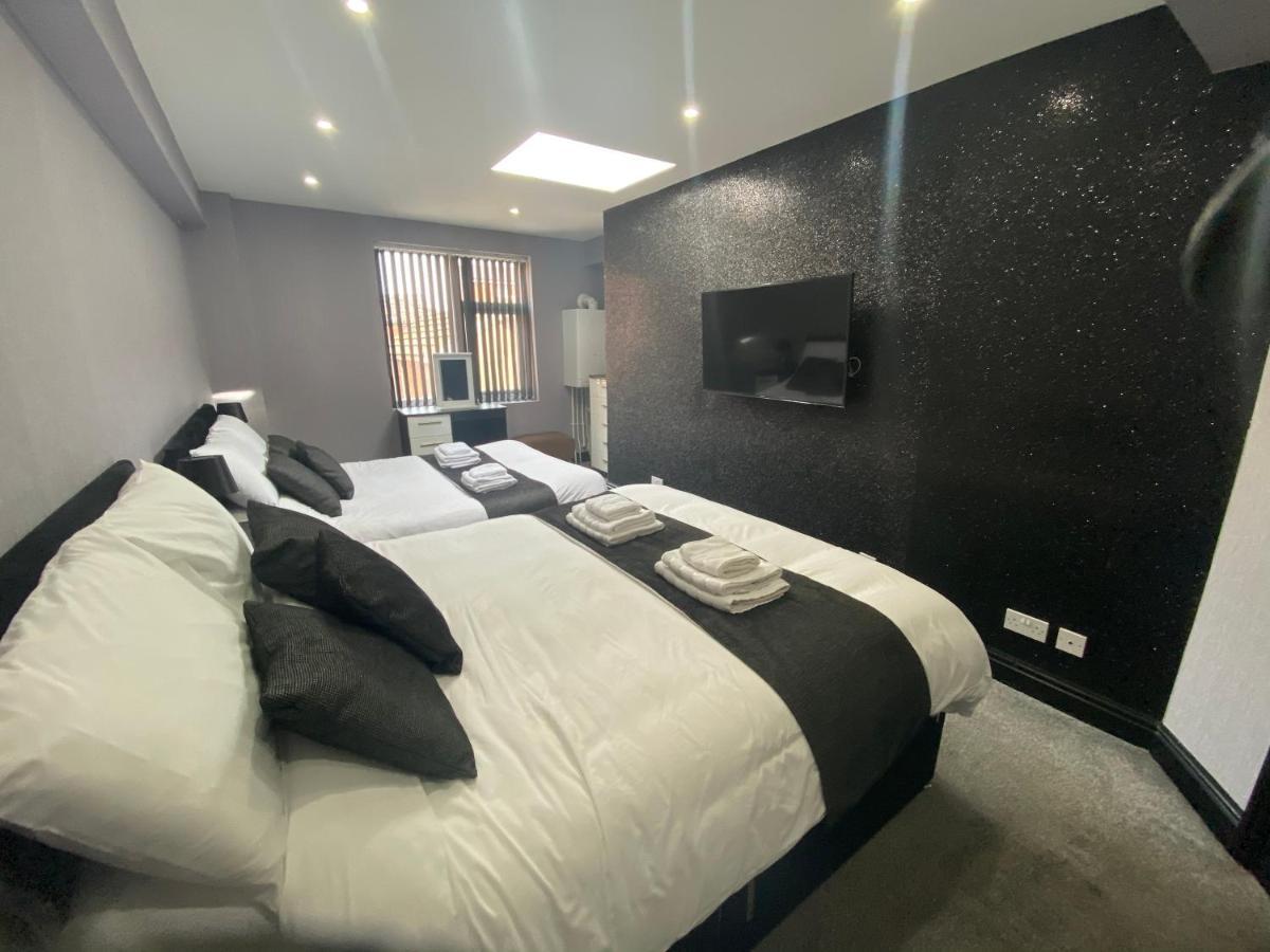 Boutique Blackpool 2 Bed Grey Apartment Sleeps 10 Kültér fotó